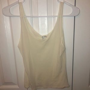 VINTAGE Ivory Tank Top